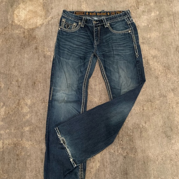 Rock Revival Other - Rock Revival dark wash 36x34 Jeans Bruno